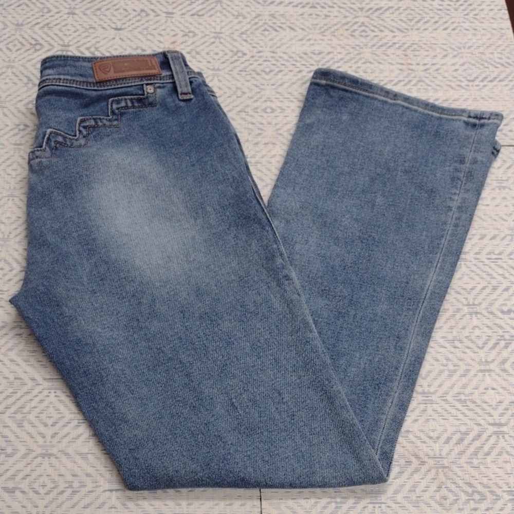 Rock & Roll Stylish Women's Blue Boot Cut Jeans